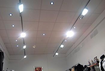 Проектирование освещения магазина одежды, тканей, обуви